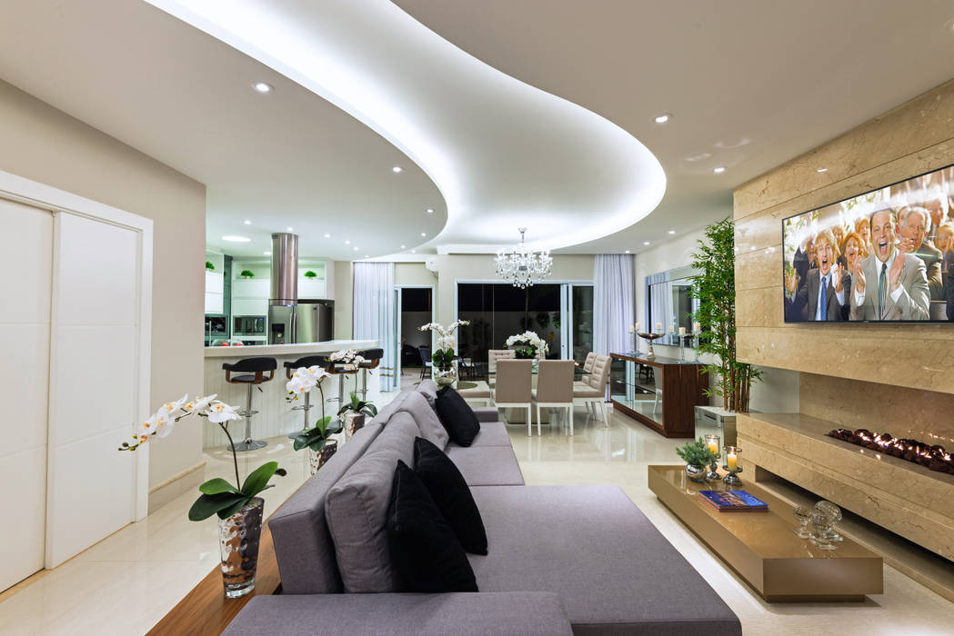 Modern Living Room By Designer De Interiores E Paisagista Iara Modern Living Room By Designer De Interiores E Paisagista Iara Kílaris