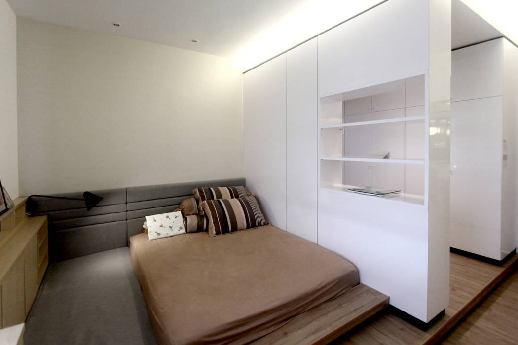 The Sanderson Home, inDfinity Design (M) SDN BHD inDfinity Design (M) SDN BHD Phòng ngủ phong cách hiện đại