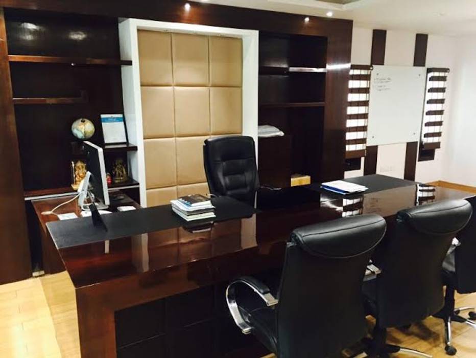 Office interiors, Akaar architects Akaar architects Commercial spaces Offices & stores