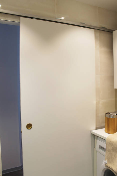 Porte Coulissante Salle De Bain Moderne Par Agence Adi Home Moderne Bois Effet Bois Homify