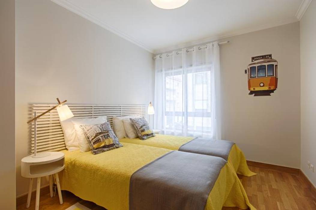 Quartos modernos por TRAÇO 8 INTERIORES Moderno