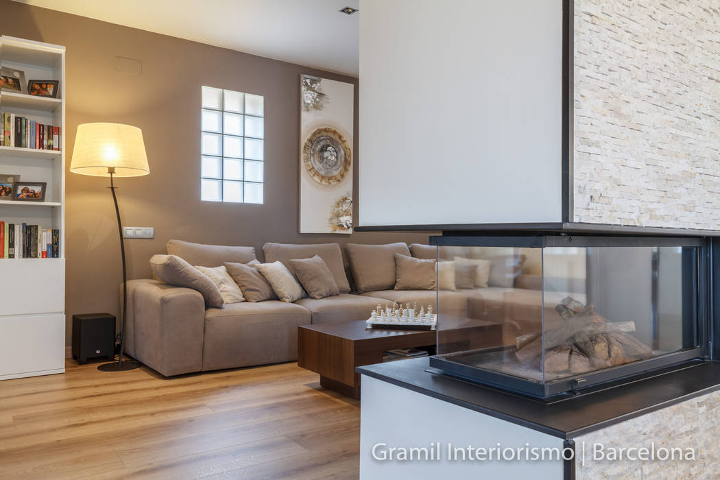 Vivienda en Cesalpina homify Salones de estilo moderno