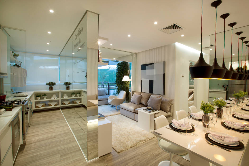 homify Salas de estar modernas