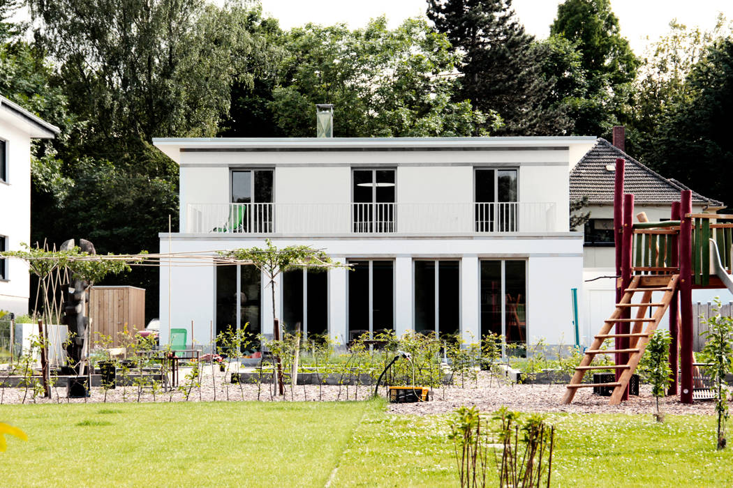 Neubau Villa D, ARCHITEKTEN BRÜNING REIN ARCHITEKTEN BRÜNING REIN Modern houses