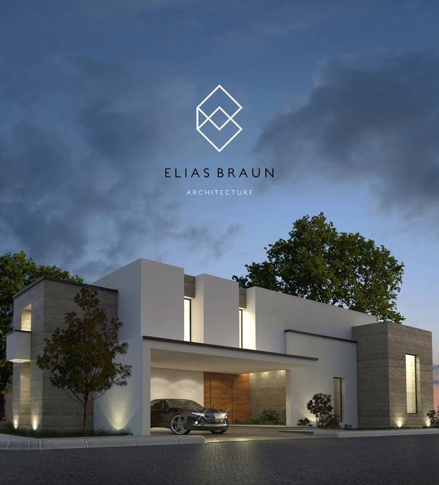 Casa LGS Elias Braun Architecture Casas modernas contemporaneo,moderno,concreto,fachada