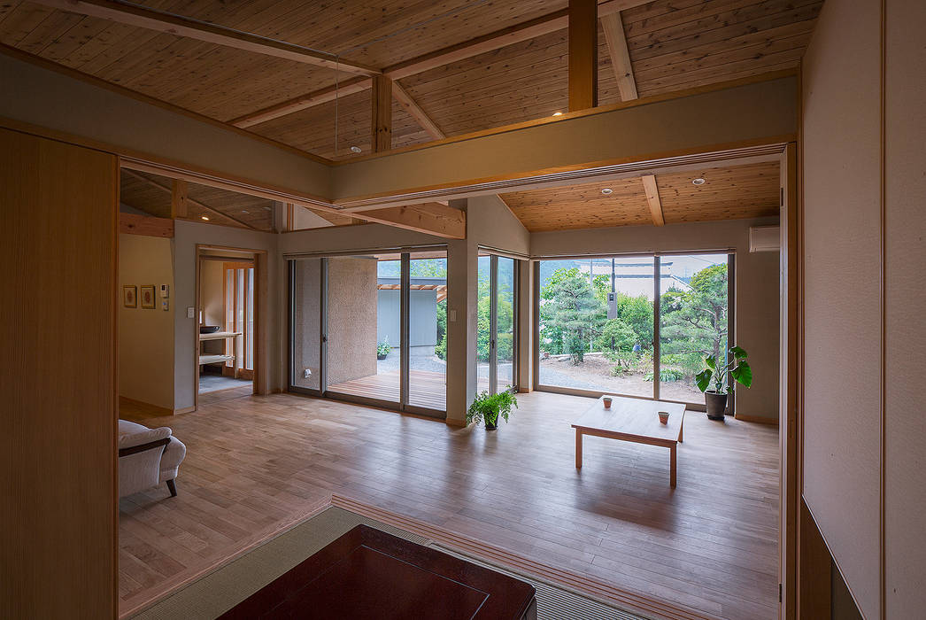 下沢渡の家, ATELIER N ATELIER N Living room