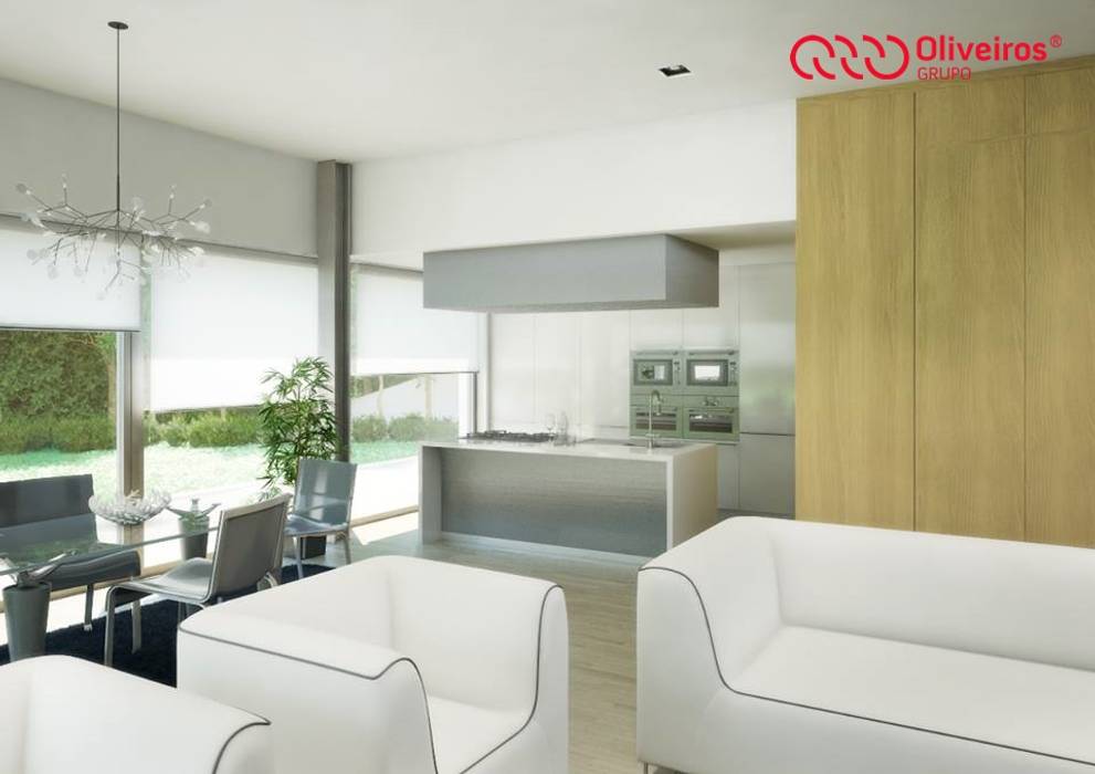 1407-PC-1214, Oliveiros Grupo Oliveiros Grupo Modern kitchen