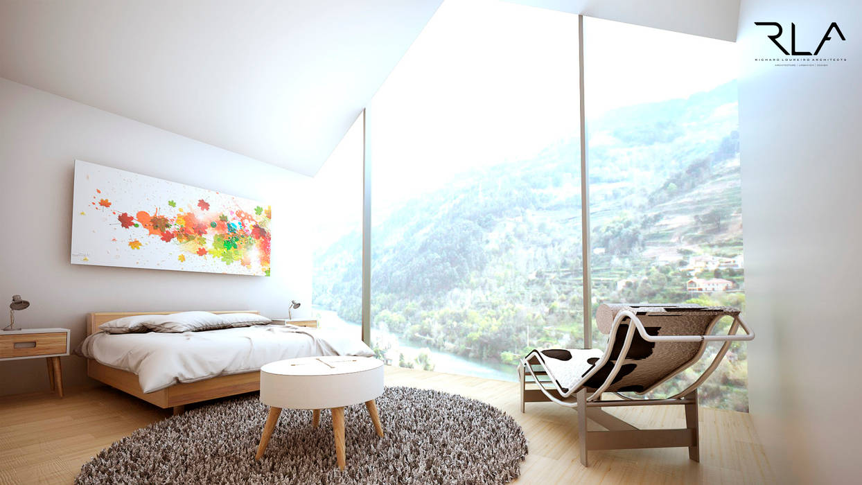 Master bedroom RLA | RICHARD LOUREIRO ARCHITECTS