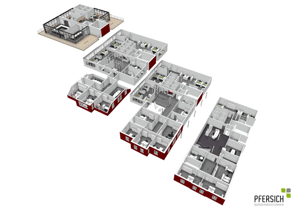 Hengstenberg Hauptverwaltung Esslingen, PFERSICH Büroeinrichtungen GmbH PFERSICH Büroeinrichtungen GmbH