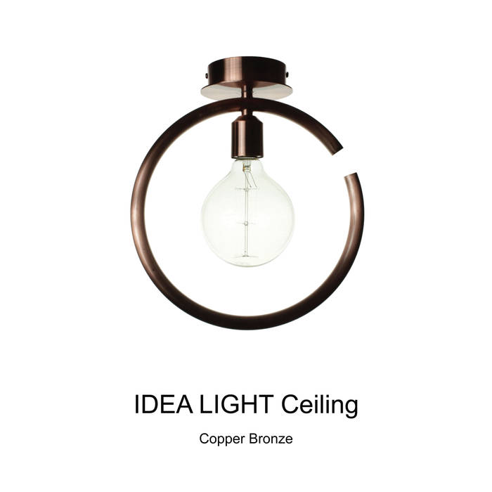 IDEA LIGHT Ceiling, SANUC SANUC Moderne gangen, hallen & trappenhuizen Metaal Verlichting