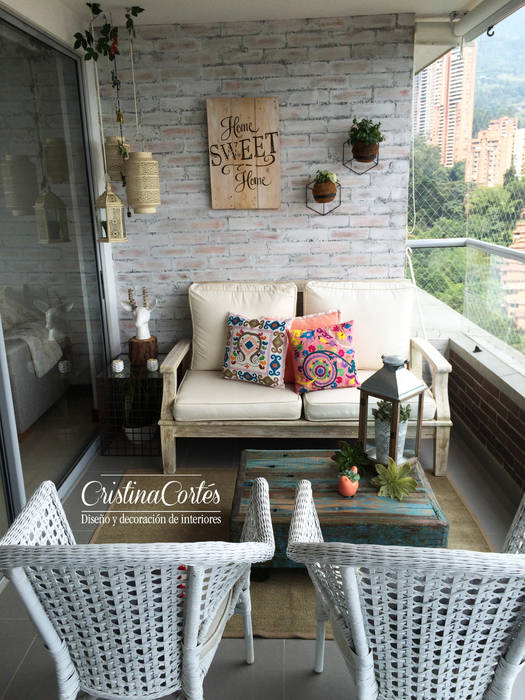 Saint Pierre, Cristina Cortés Diseño y Decoración Cristina Cortés Diseño y Decoración 露臺 配件與裝飾品