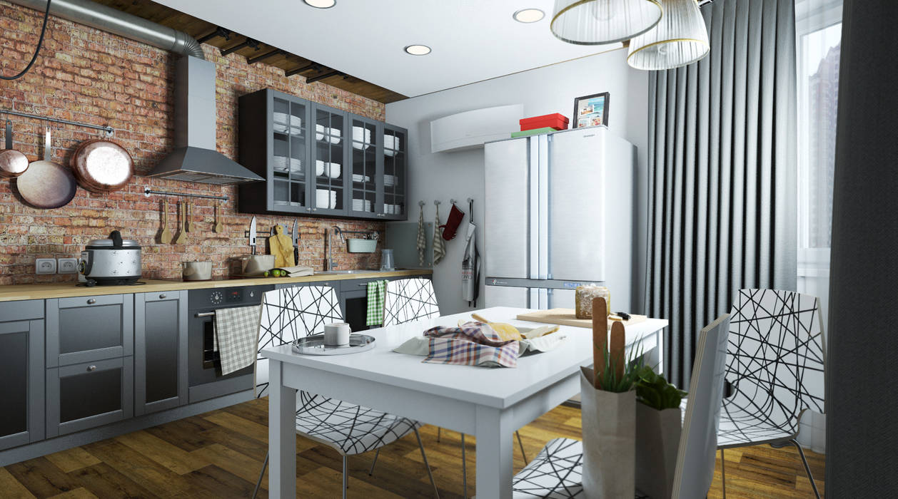 homify Industrial style kitchen