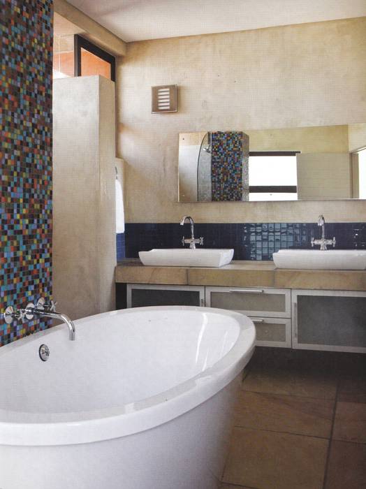 Boshuis, Bloemfontein, Free State, South Africa Smit Architects Modern bathroom modern bathroom