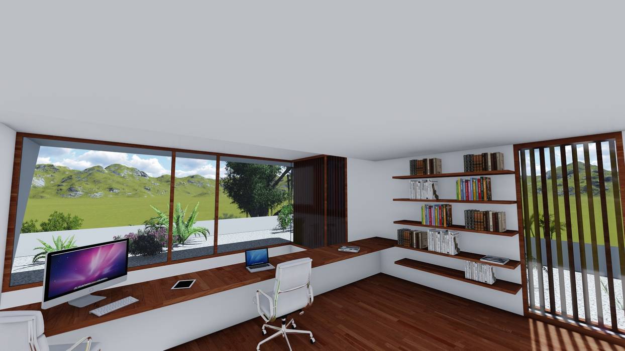 Vivienda RyML, ESTUDIOMORENATE ESTUDIOMORENATE Study/office