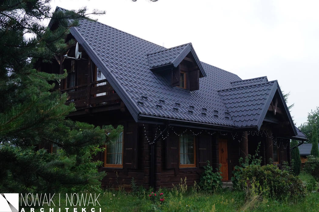 Domy drewniane nowak i nowak architekci wiejskie domy drewno | homify