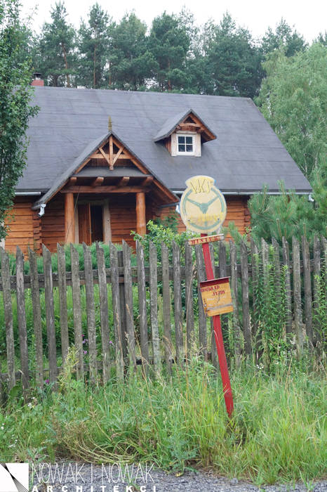 DOMY DREWNIANE, Nowak i Nowak Architekci Nowak i Nowak Architekci Landhäuser Holz Holznachbildung