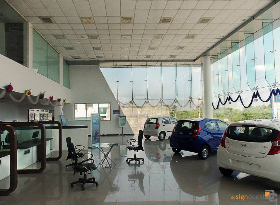 Hyundai Showroom , Design Quest Architects Design Quest Architects مساحات تجارية معارض سيارات