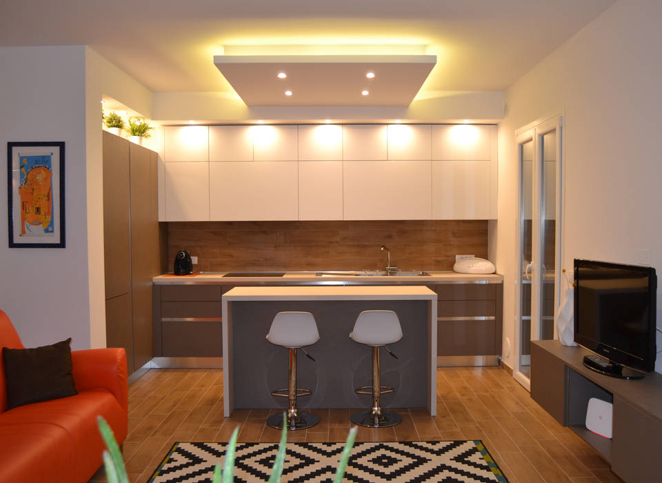 Evergreen, Officina design Officina design Modern kitchen