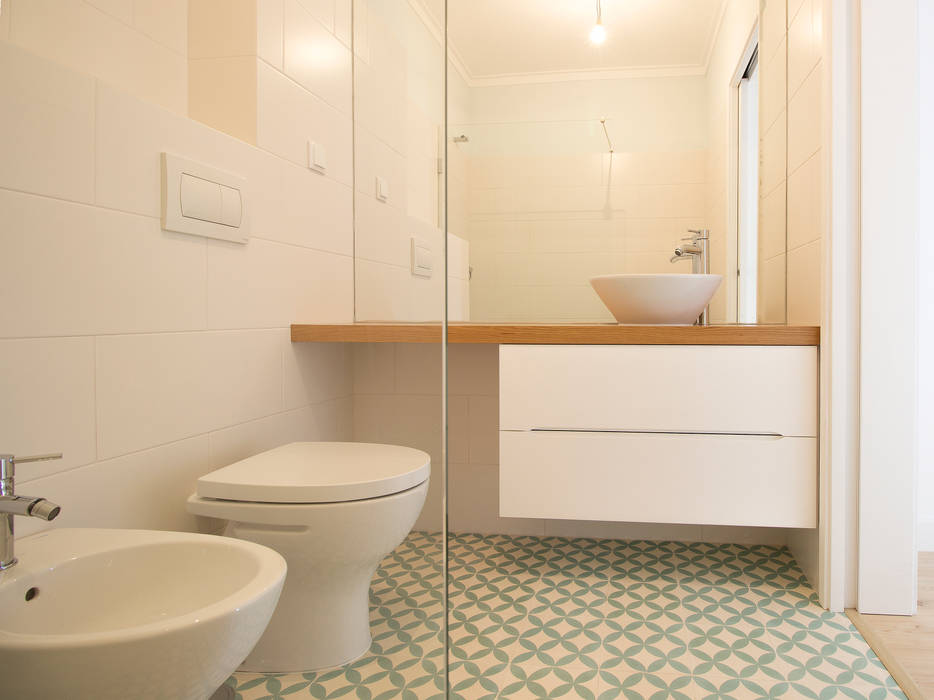 homify Salle de bain scandinave