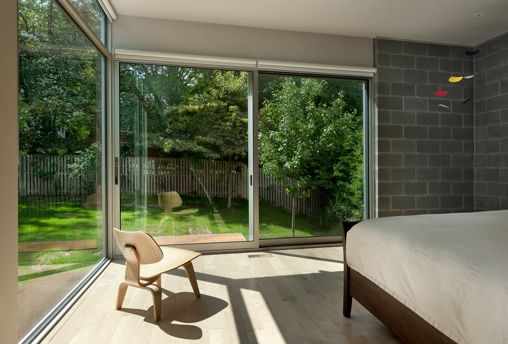 Casa Abierta, KUBE architecture KUBE architecture Modern style bedroom