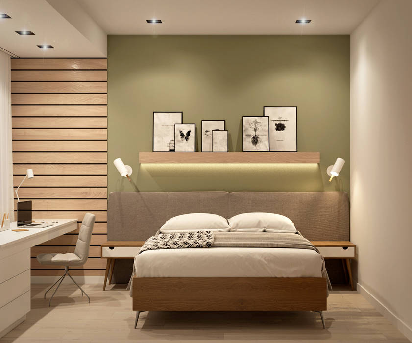 homify Scandinavian style bedroom