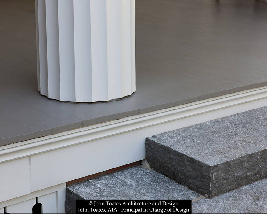 Column Detail John Toates Architecture and Design Patios & Decks details,classic,traditional