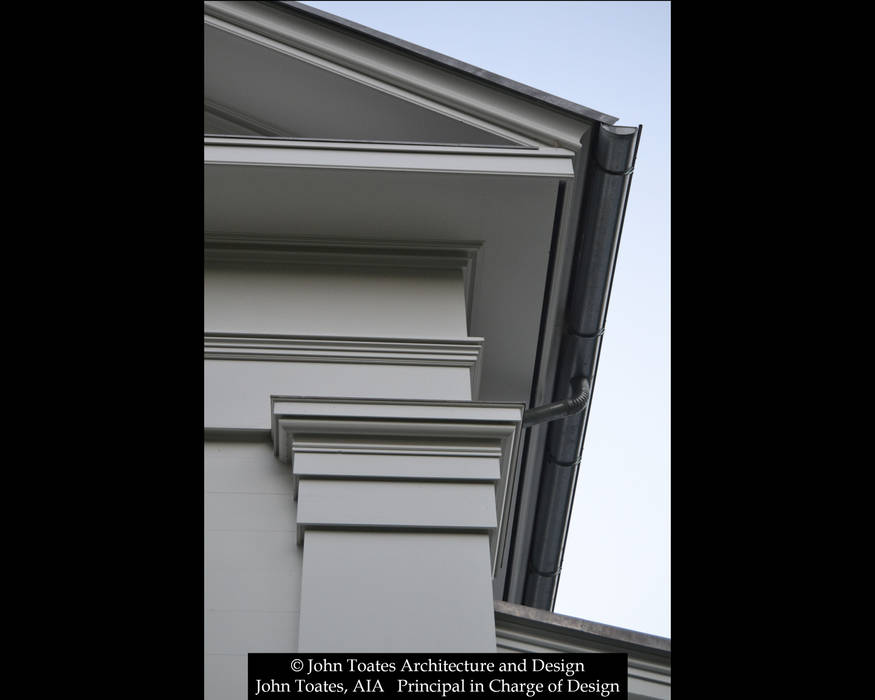 Details at Roof John Toates Architecture and Design Classic style houses