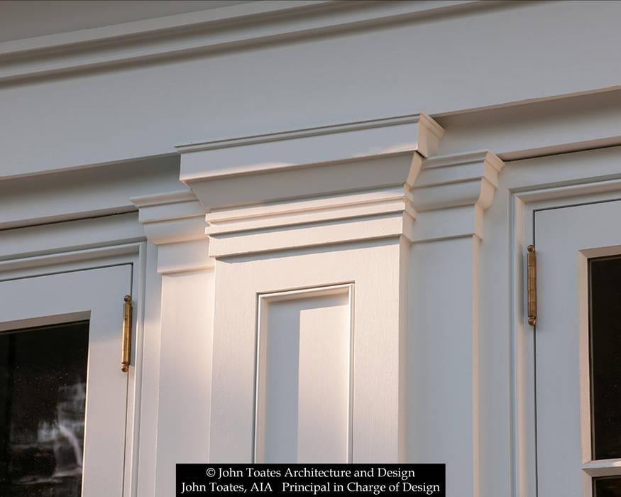 Pilaster Detail John Toates Architecture and Design Classic style houses
