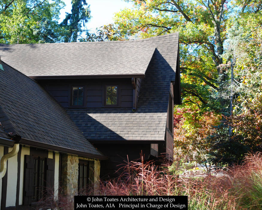 New Dormer John Toates Architecture and Design Classic style houses exterior,dormer,tudor,brick,addition,window