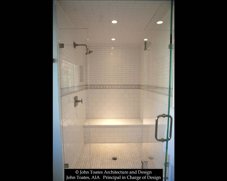 Master Bathroom Shower John Toates Architecture and Design Classic style bathroom interior,shower,tile,faucet