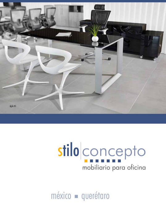 Mobiliario para Oficina , Stilo Concepto Stilo Concepto Commercial spaces Wood-Plastic Composite Office spaces & stores