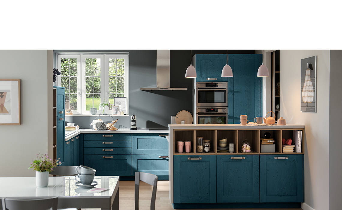 Shabby Chic Design Kitchen, Schmidt Kitchens Barnet Schmidt Kitchens Barnet Cocinas de estilo rústico Tablero DM