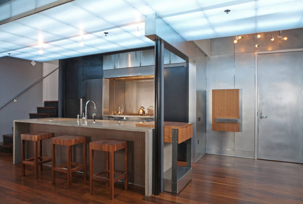 Adams Morgan Loft, Hinson Design Group Hinson Design Group 모던스타일 주방