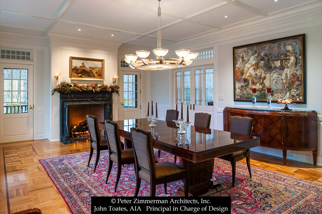 Formal Dining Room John Toates Architecture and Design 餐廳