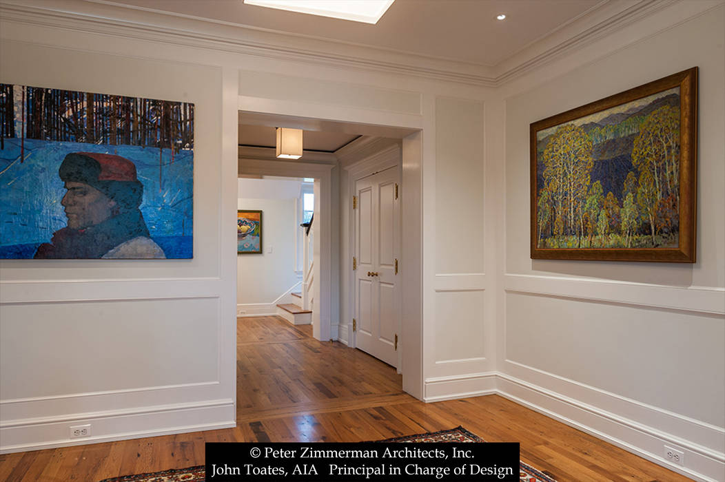 Hallway John Toates Architecture and Design Classic style corridor, hallway and stairs