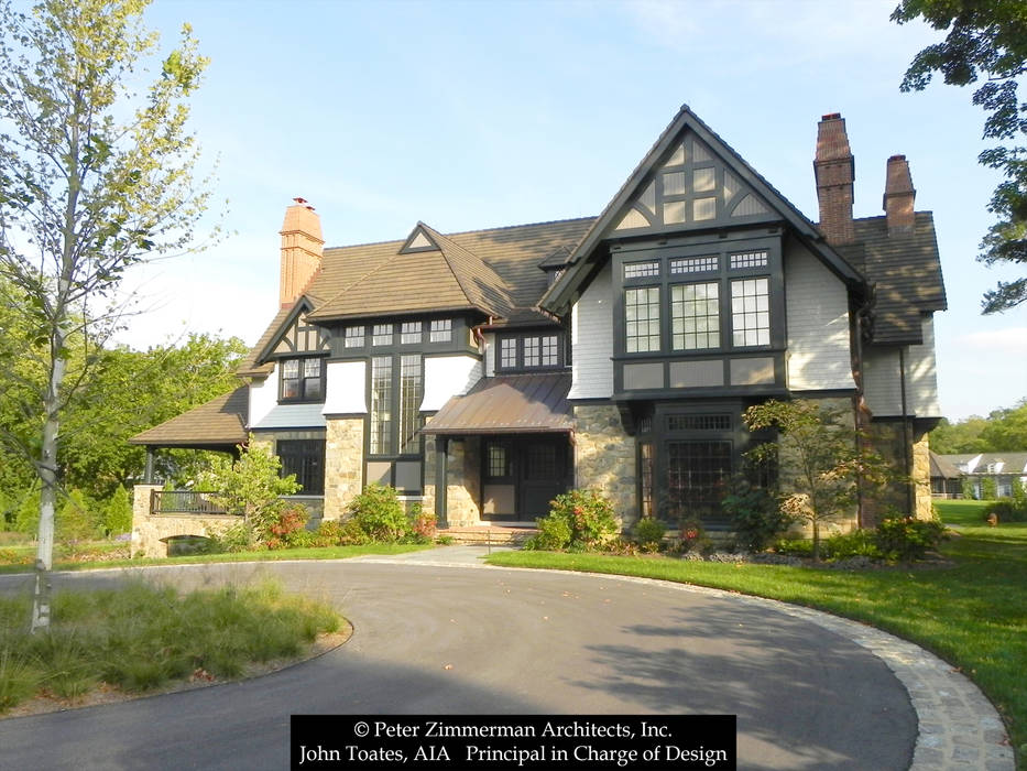 Front Facade John Toates Architecture and Design Classic style houses