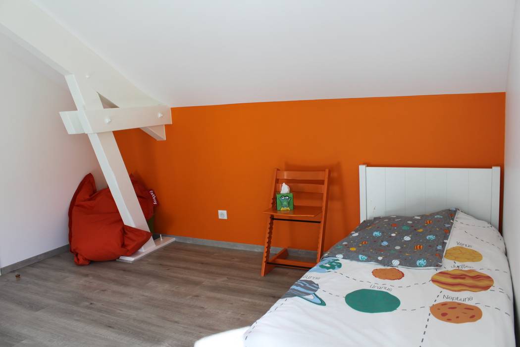 Chambre Enfant Orange Vif Amnios Chambre D Enfant Moderne Orange Homify