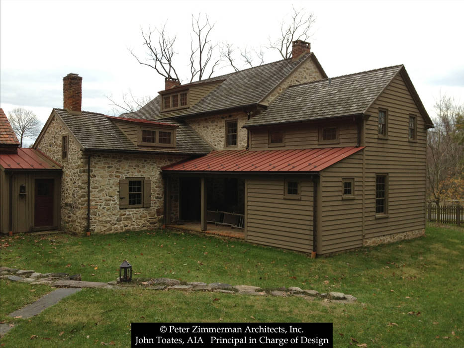 Farm Complex Addition & renovations - Oley, PA, John Toates Architecture and Design John Toates Architecture and Design Casas clássicas