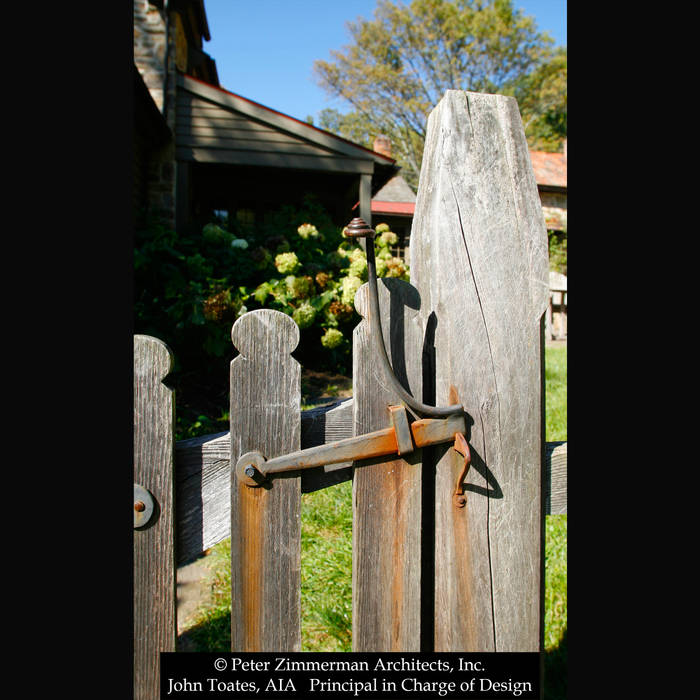 Gate Detail John Toates Architecture and Design Classic style gardens