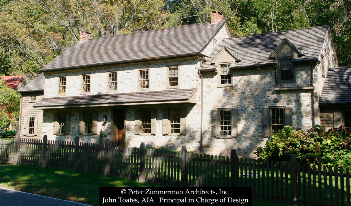 Farm Complex Addition & renovations - Oley, PA, John Toates Architecture and Design John Toates Architecture and Design クラシカルな 家