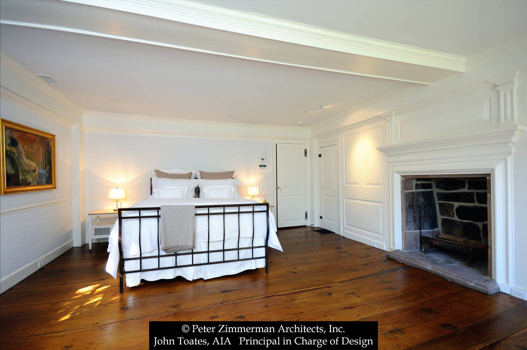 Historical Addition & Renovation - Darien, CT, John Toates Architecture and Design John Toates Architecture and Design Chambre classique