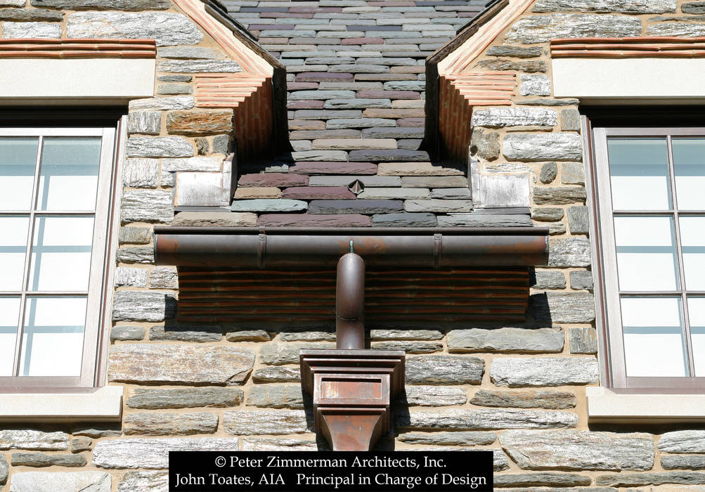 Gutter Detail John Toates Architecture and Design Classic style houses