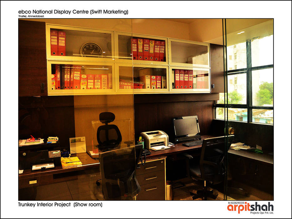 ebco Showroom @ Thaltej, SG Mall, ARPIT SHAH PROJECTS OPC PVT LTD. ARPIT SHAH PROJECTS OPC PVT LTD.