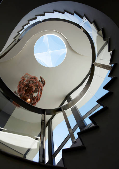 Head Road Glamour, Jenny Mills Architects Jenny Mills Architects Modern Corridor, Hallway and Staircase