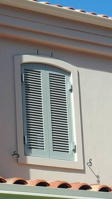 Arched Louvre Shutters Window + Door Store Cape Classic windows & doors