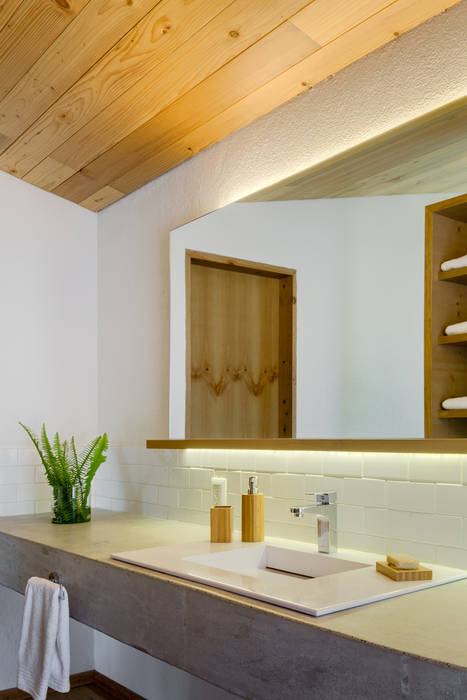 Cinco Casas, Weber Arquitectos Weber Arquitectos Salle de bain scandinave