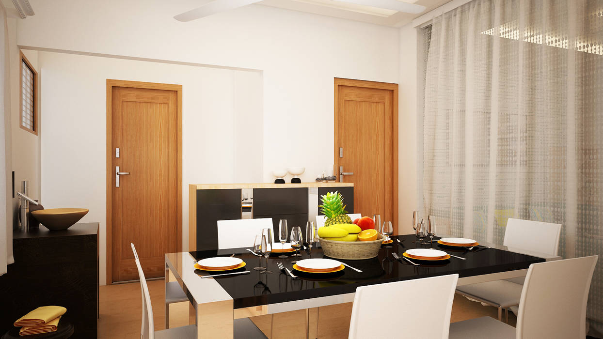 4BHK Interior, Ghar360 Ghar360