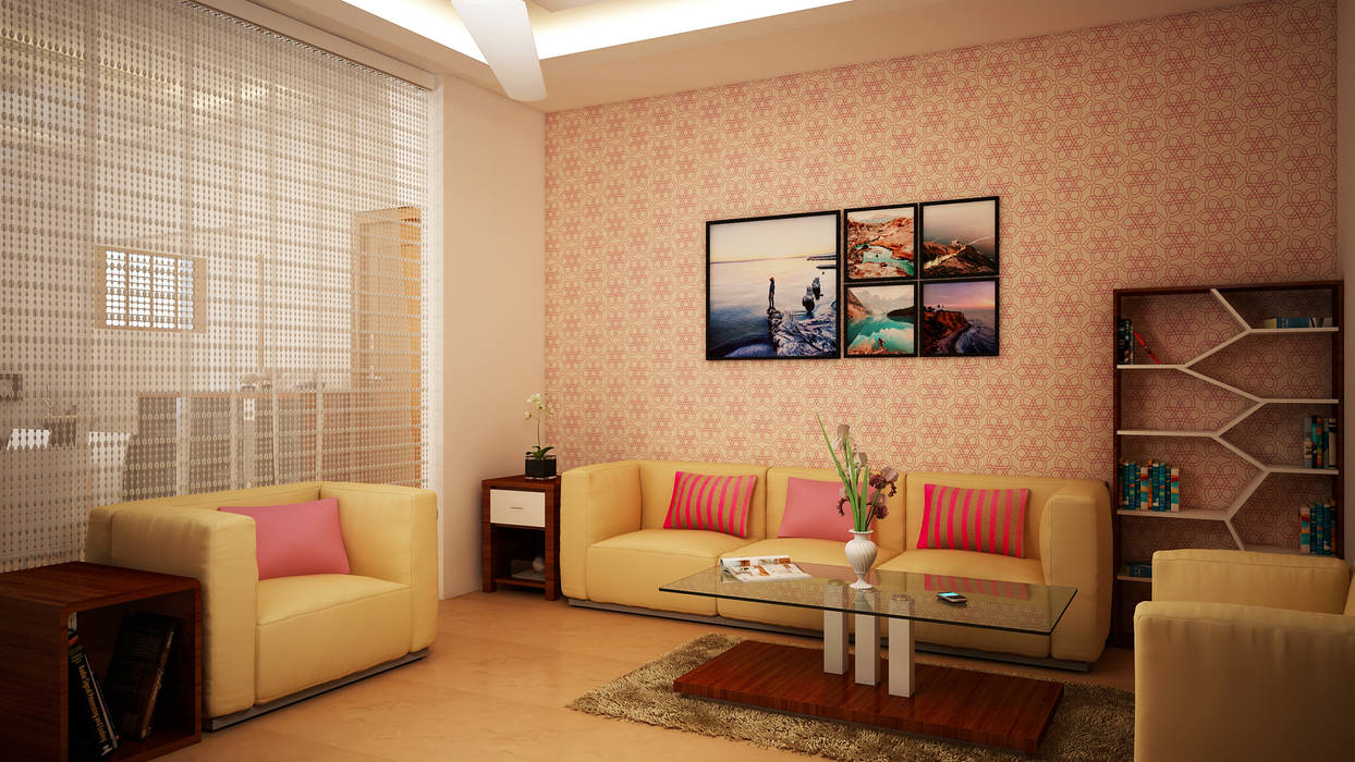 Living Room Ghar360