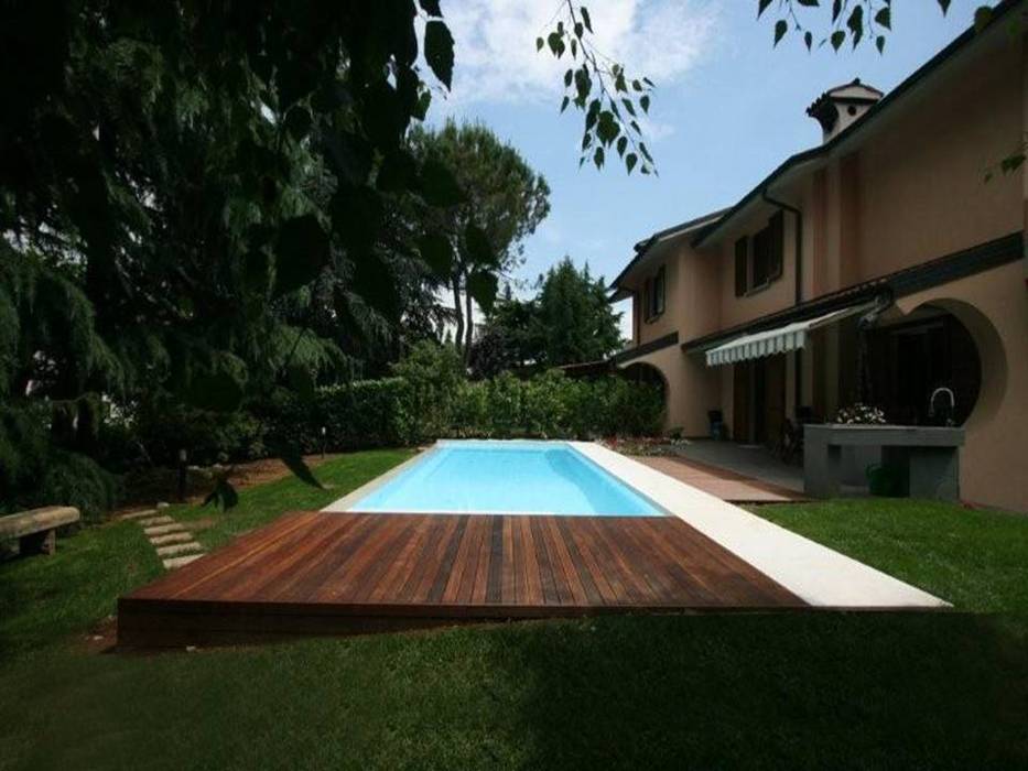 ​Piscina Privata, sandra marchesi architetto sandra marchesi architetto Pool