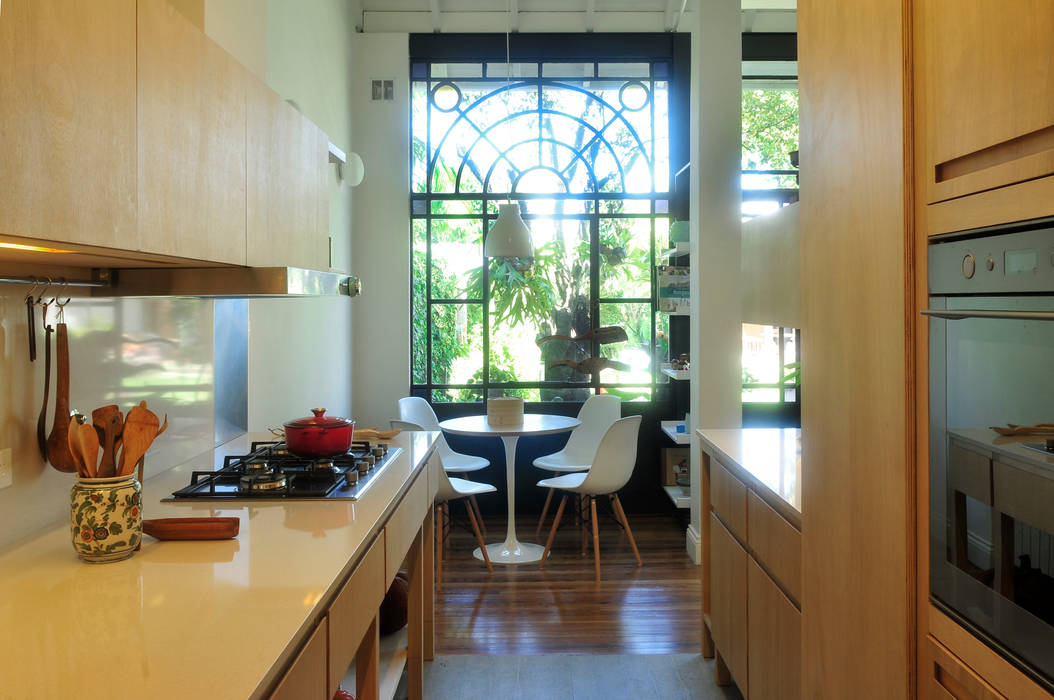 Casa SIRI · Paula Herrero | Arquitectura, Paula Herrero | Arquitectura Paula Herrero | Arquitectura Modern kitchen Plywood